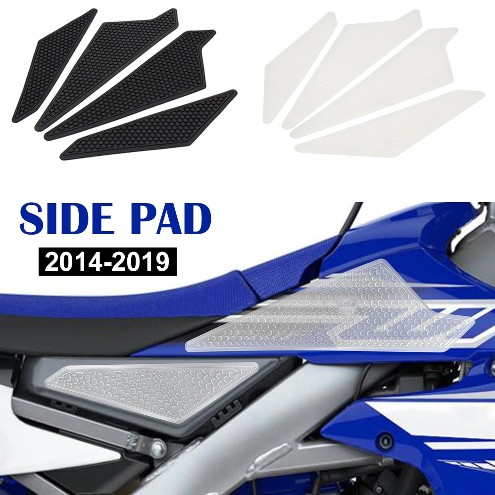 2014-2019 2018 Fit For Yamaha YZ250F YZ250FX YZ450F YZ450FX WR250F WR450F Side Fuel Tank Pad Non-slip Stickers YZ 250 F YZ 450F