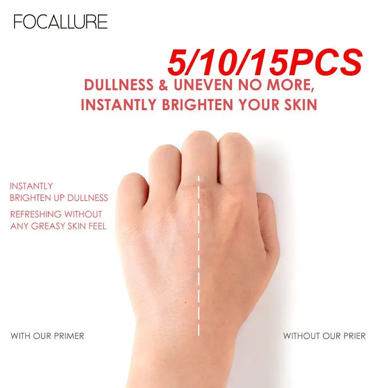 

5/10/15PCS Focallure Oil-absorbing Makeup Hold Makeup Primer For Oily Skin Makeup Primer Best Oil Control Primer