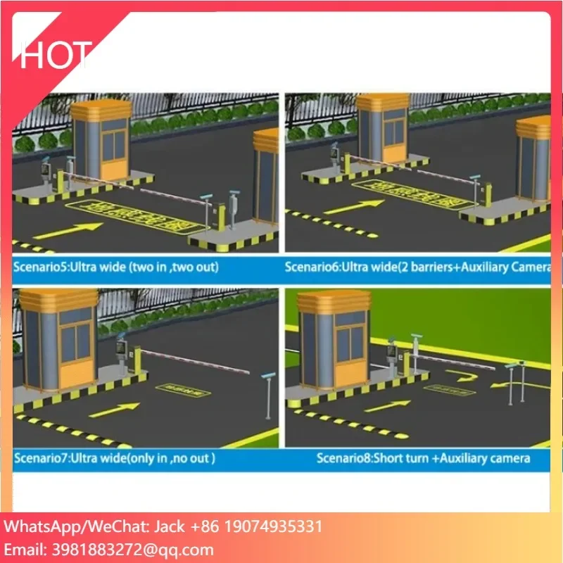 

Integrated Licence Plate Recognition Access Control System Software Platfom Car Parking System Platform