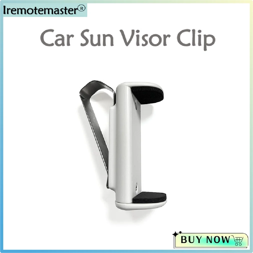For Adjustable Car Sun Visor Clip Holder Garage Door gate Remote controls Transmitter Garage Command Key fob Gate Control