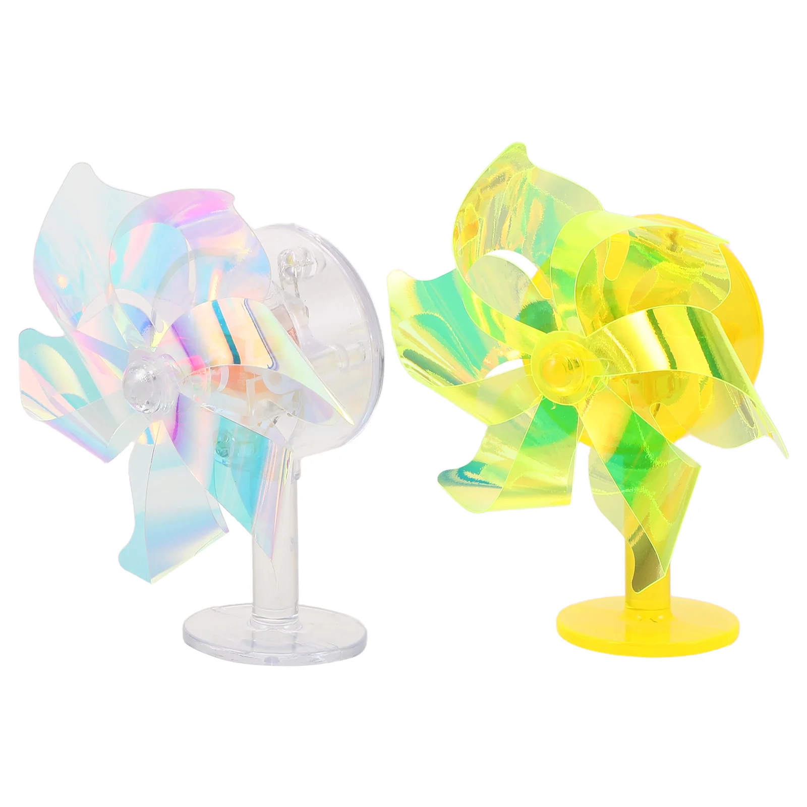 

2pcs Bicycle Windmill LED Lighted Pinwheel for Car Motorcycle Decor Safety Reflector Garden Toy Energy Efficient