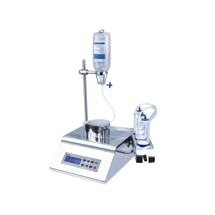 مضخة اختبار التعقيم المختبرية ترشيح دقيق للاختبار العقيم المتوافق مع العلبات والمعقمة والمشعبات