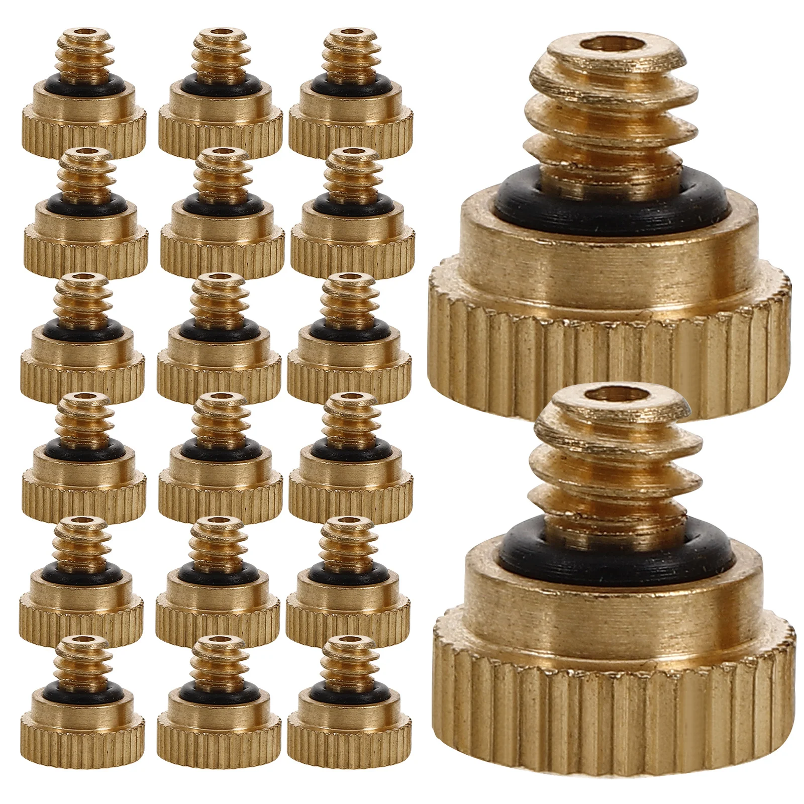 30 peças 0.3mm bico de nebulização orifício de aço inoxidável remoção de poeira paisagismo neblina artificial economia de energia bico de nebulização