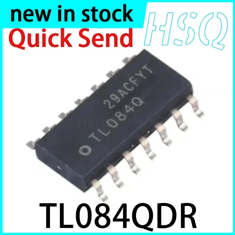 2PCS TL084QDR TL084Q SOP14 FET Input Operational Amplifier Brand New in Stock