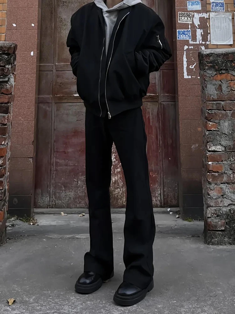 

Мужские широкие брюки Cleanfit Bla: свободные, прямые, повседневные, костюмные, струящиеся, премиум-класса, молодежные, модные, летние