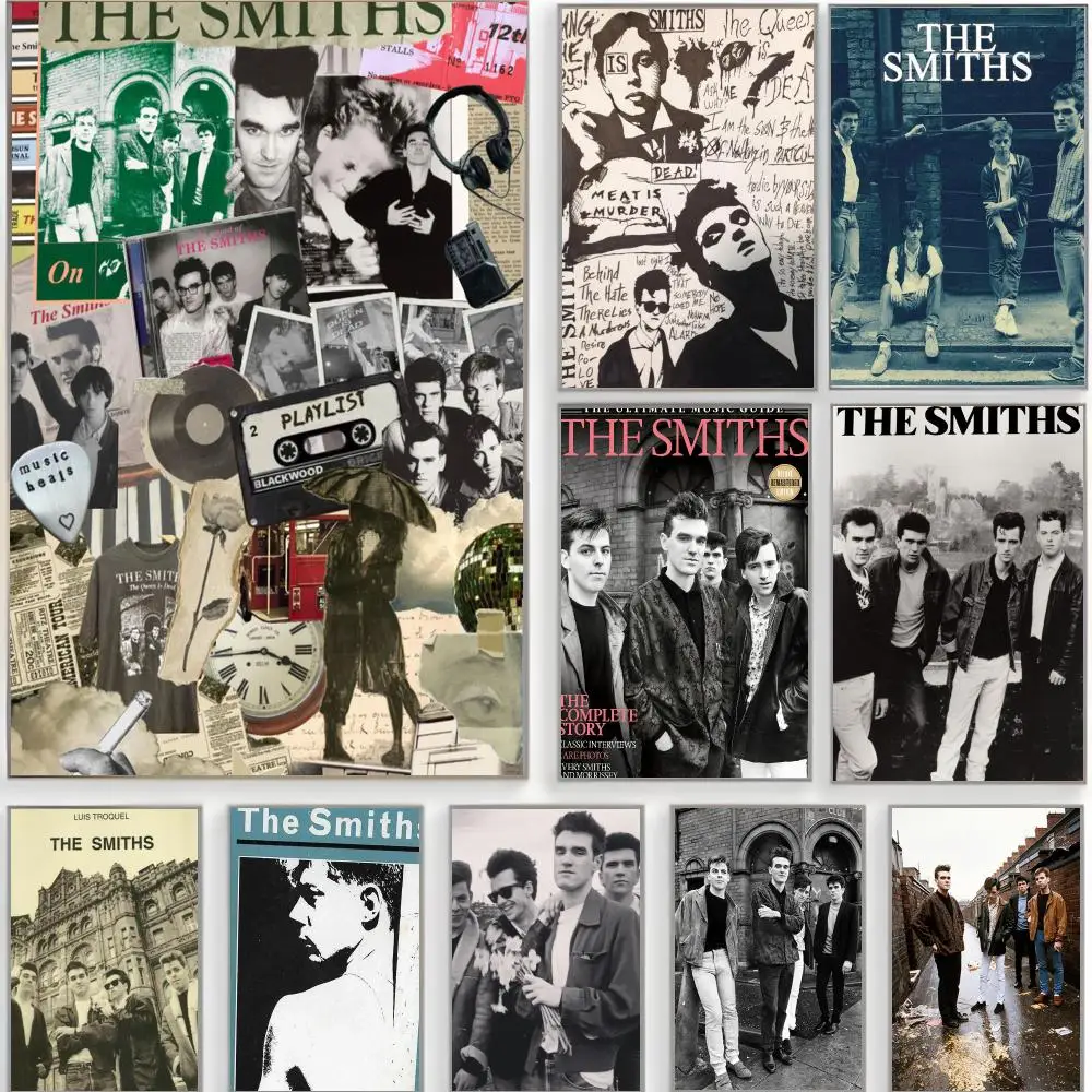 alt rock t-the smiths Poster Classic Wall Art  Home Decor  Peel and Stick Unframed
