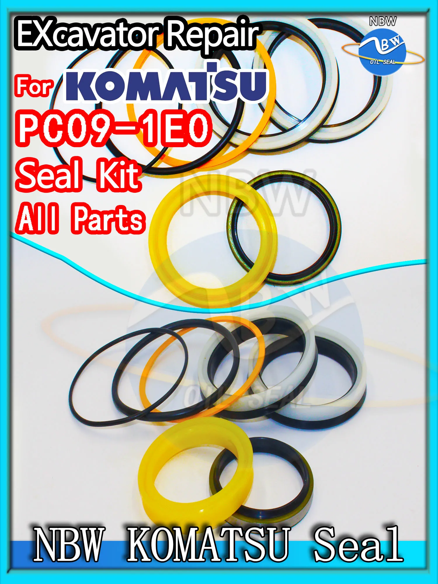 

Для KOMATSU PC09-1E 0 масляный сальник экскаватора Kit высококачественный ремонт PC09 1E0 втулка ZENOAH контрольный клапан лопасть двигателя