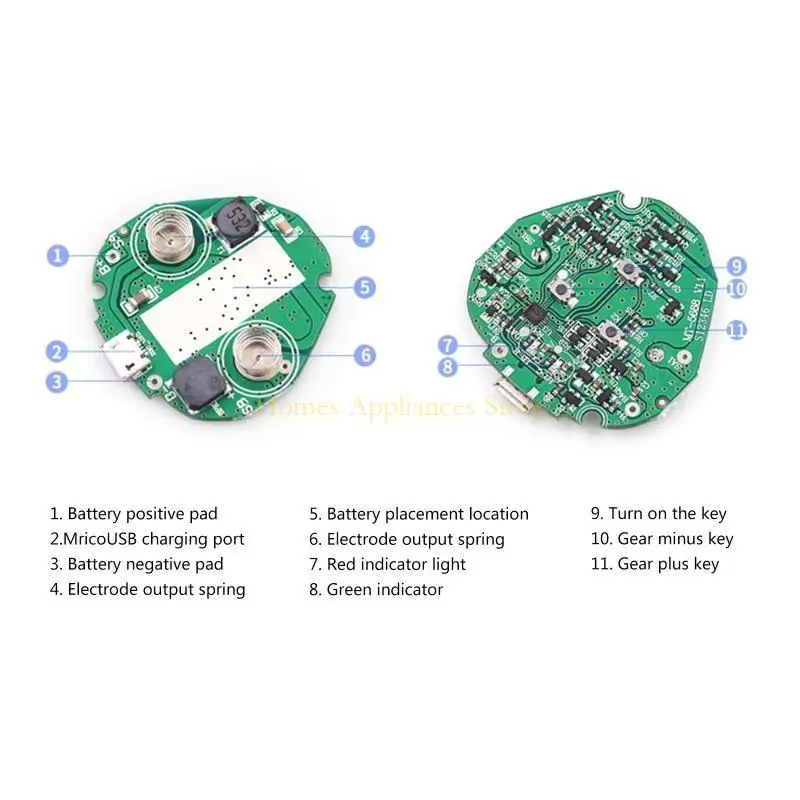 D0AB MT-5688 мышечная массажерская плата Litthium Acter Acter Acternult 5 Рабочие режимы