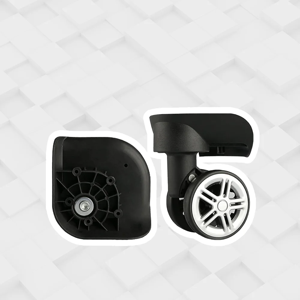 

4 шт., чехол на колесиках для чемодана, аксессуары, бесшумный универсальный чемодан на колесах, шкив, сумка, сменные колеса