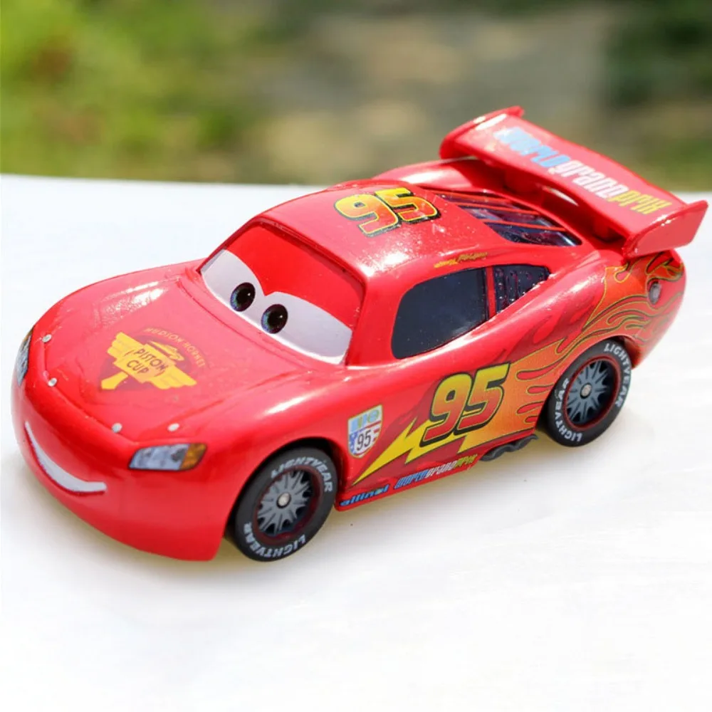 Colección de coches de juguete de aleación: Cars 3, 2, Lightning Collection, Miss Fritter, Frank Ramone, Lizzie, Sarge, Diecast, Dinoco Racer