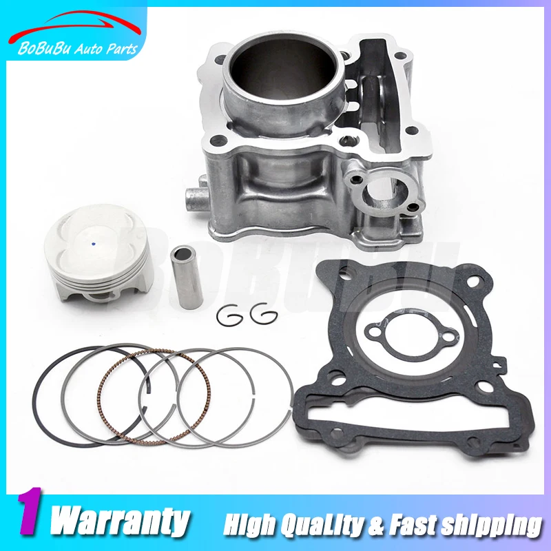 

58mm 155cc For Yamaha Nmax 155 NMax Kit Cylinder Barrel Piston 2DPE118100 B6HE131100 B6HE135100 BK6E163011