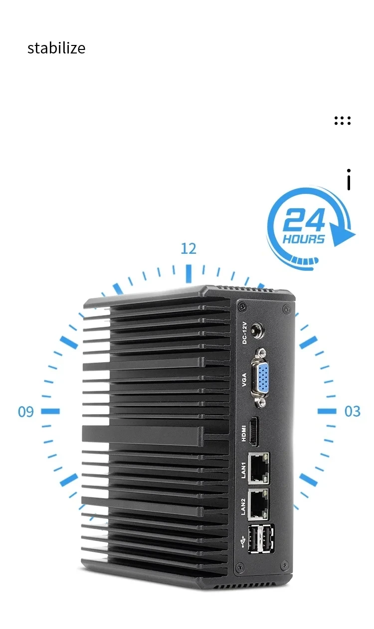 SZBOX H30W Zachte Router 4x2.5G i226 4 * LAN Industriële Fanless Mini PC OPNsense VPN Server pfSense ESXi Firewall Apparaat