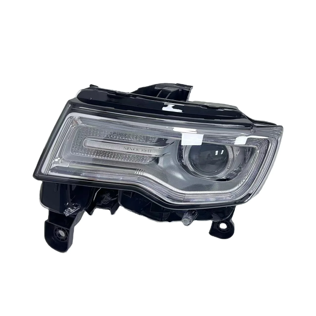 For New Jeep Grand Cherokee Headlight Assembly JEEP Old Model Modified New SRT car lights led headlight  Assembly