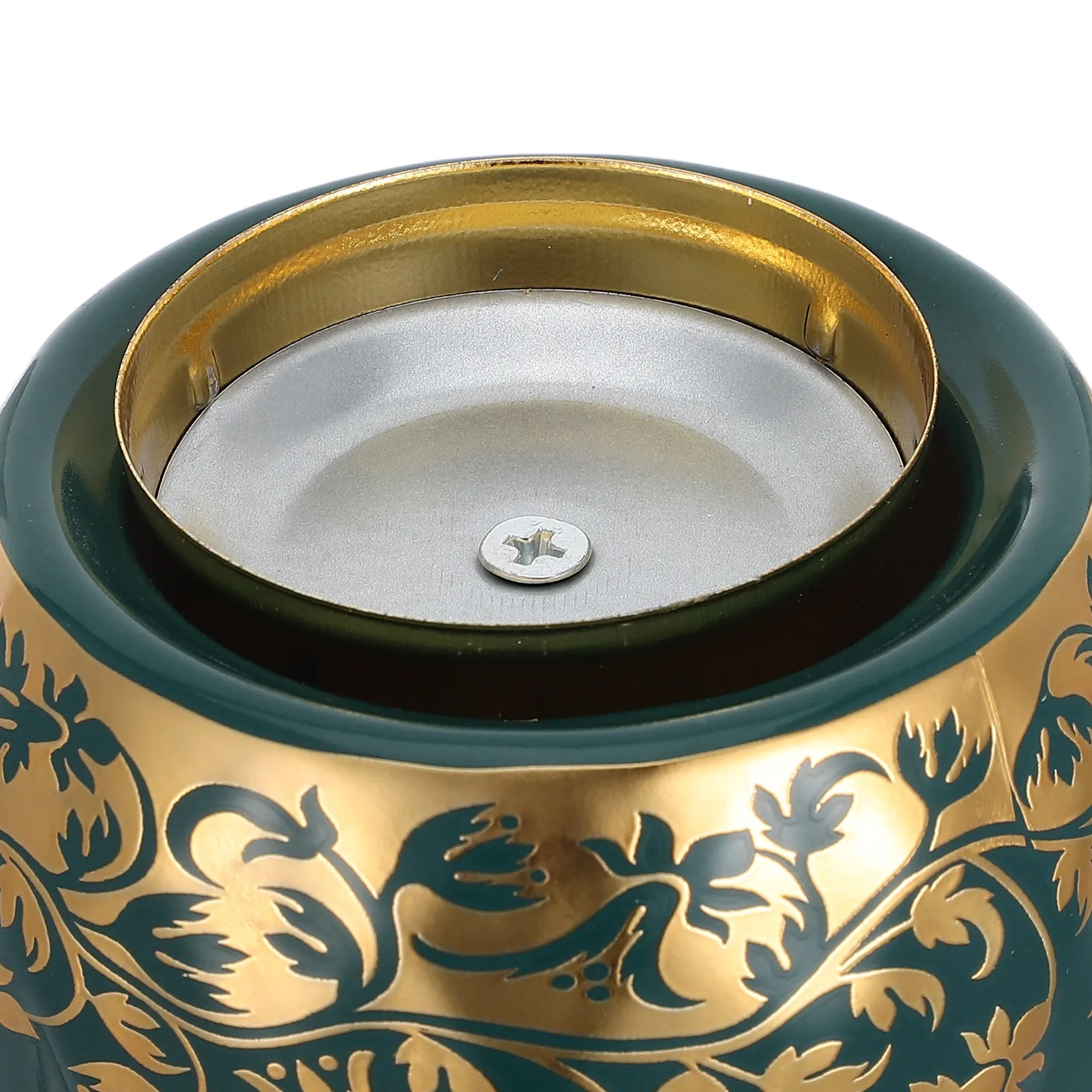 Green Ceramic Electric Incense Burner Plug-in Burner for Continuous Bakhoor Diffusion Home Office