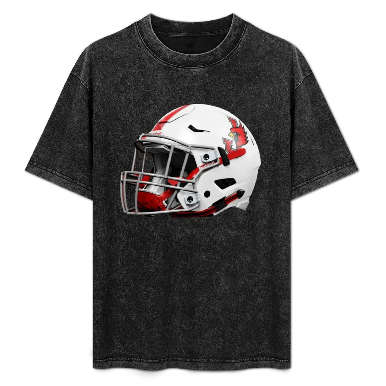 

Red WJ Cardinal helmet T-Shirt korean fashion quick drying for a boy new edition oversized t shirts for men