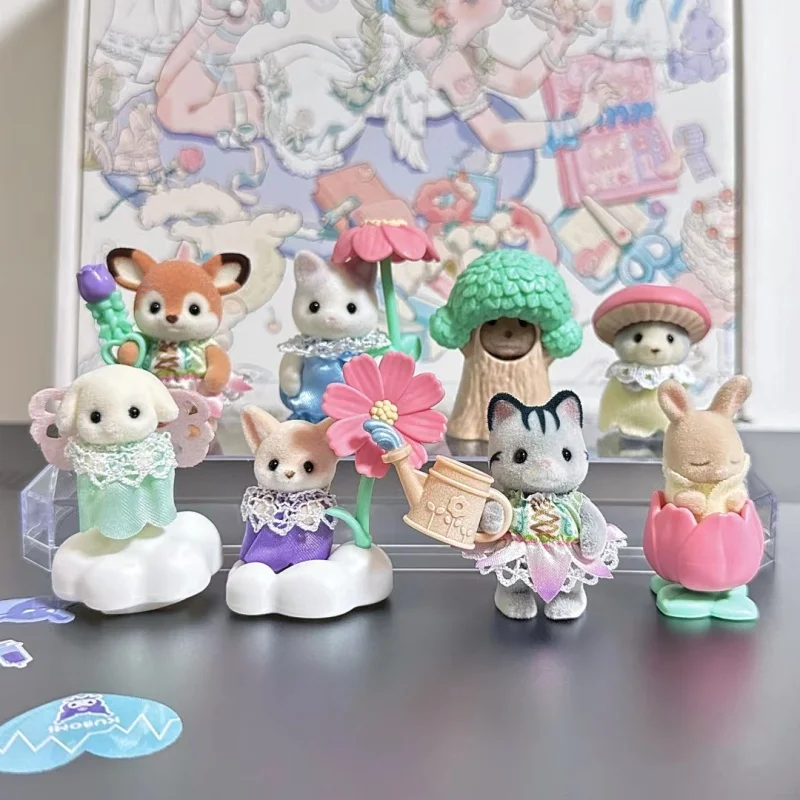 

New Sylvanian Families Garden Series Bags And Rocking Horse Series Bags Confirmed Cute Decorations For Birthday Gifts