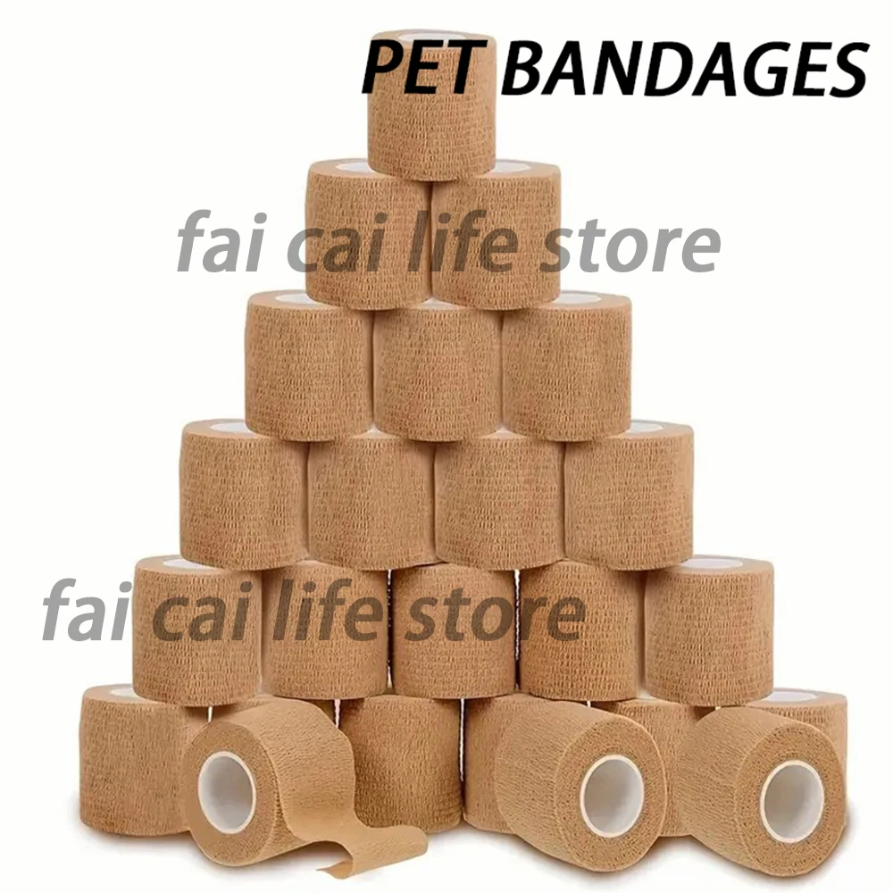 Self Adhesive Elastic Bandage Sports Tattoo Breathable Wrap Elastoplast for Finger Wrist Ankle Shoulder Anti scalding hand tape