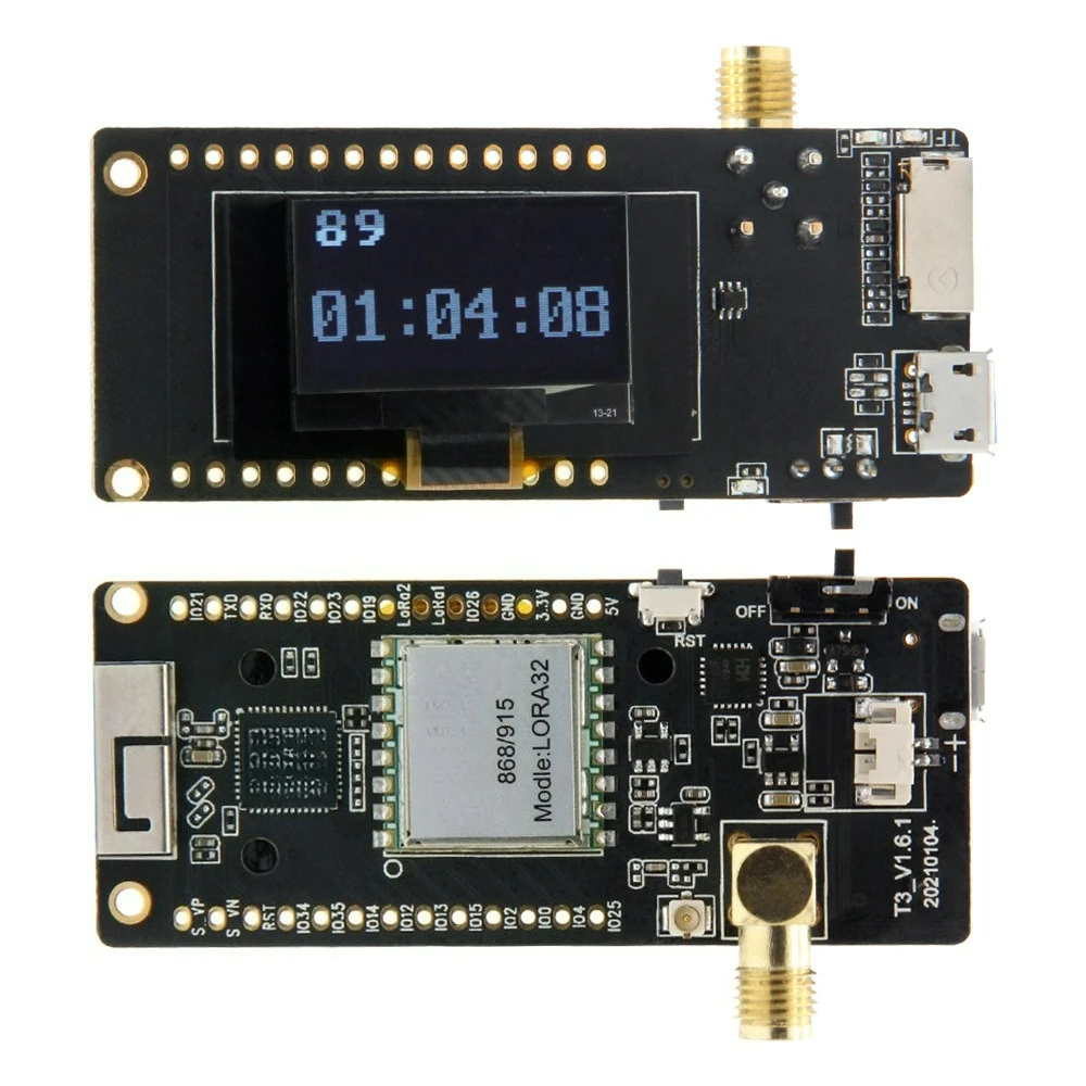 

LoRa32 V2.1 ESP32 OLED 0.96 inch Bluetooth WIFI wireless module