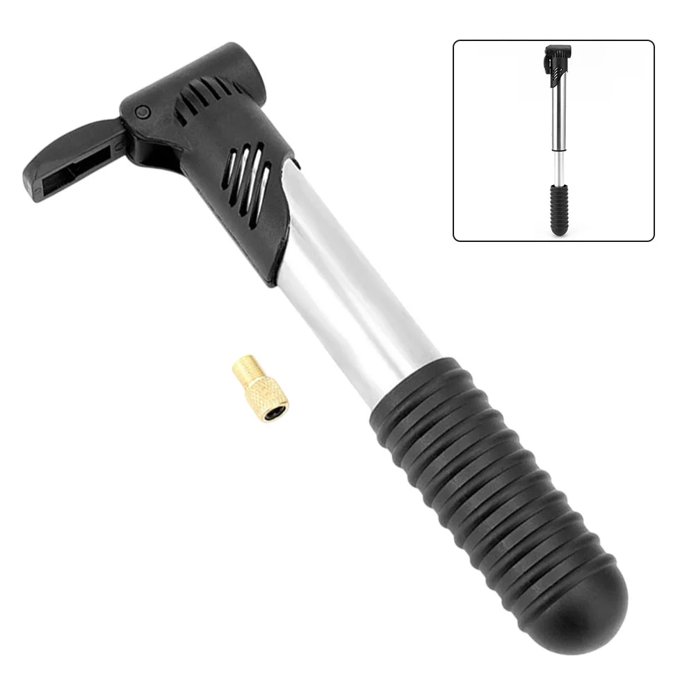 كما هو موضح في الصورة منفاخ إطارات صغير على شكل كرة منفاخ أداء موثوق مادة مقاومة للاهتراء سهلة التركيب