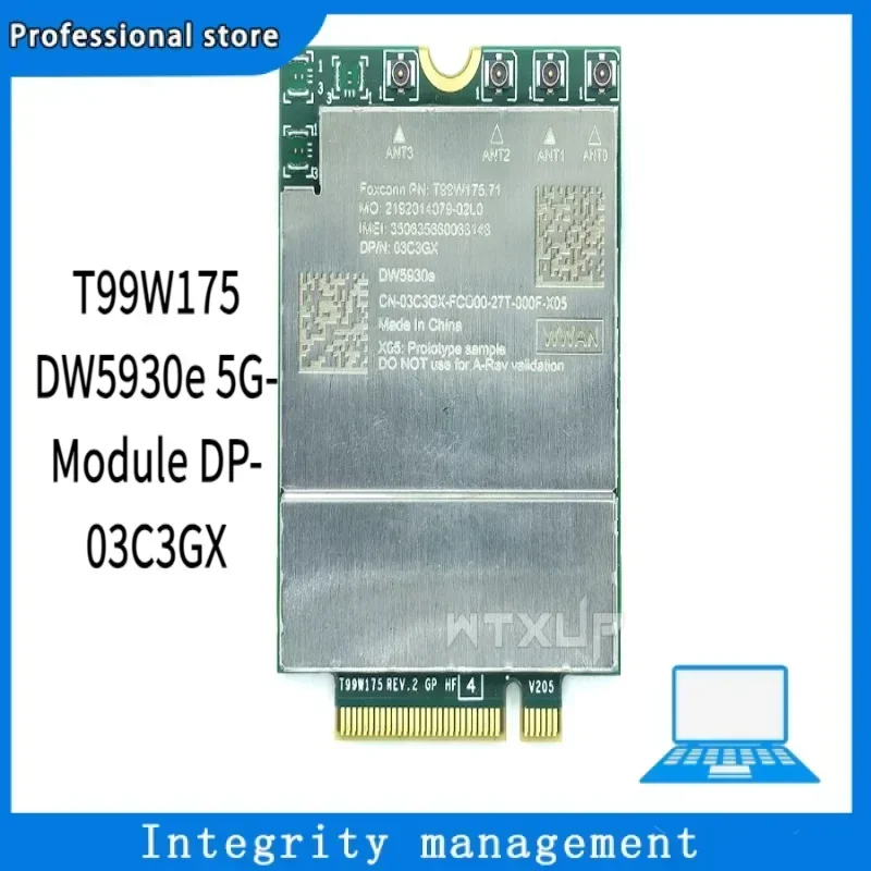 T99W175 DW5930e 5G-Module DP- 03C3GX WWAN Card for PRECISION & Drop shipping