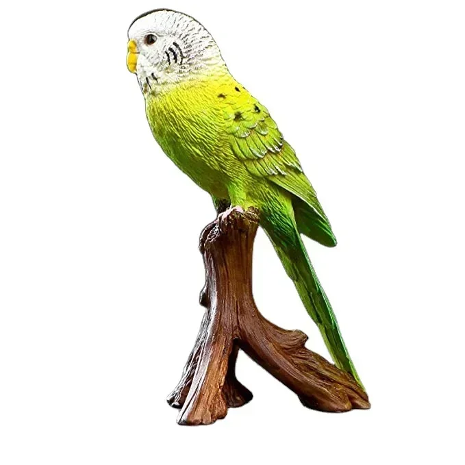 High Quality Bedroom Decor Bird Animal Tree Resin Crafts Ornaments fiberglass sculpture