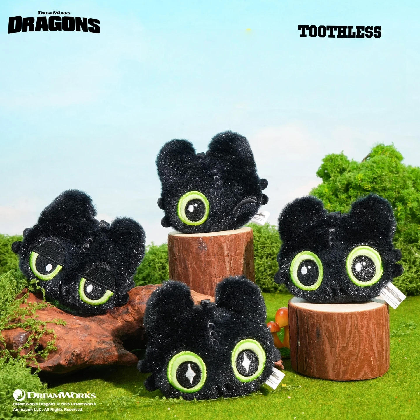 6 سنتيمتر لطيف كيفية تدريب التنين الخاص بك بلا أسنان أفخم قلادة لعبة المفاتيح الكرتون الحيوان محشوة أفخم الدمى حقيبة ديكور الاطفال الهدايا