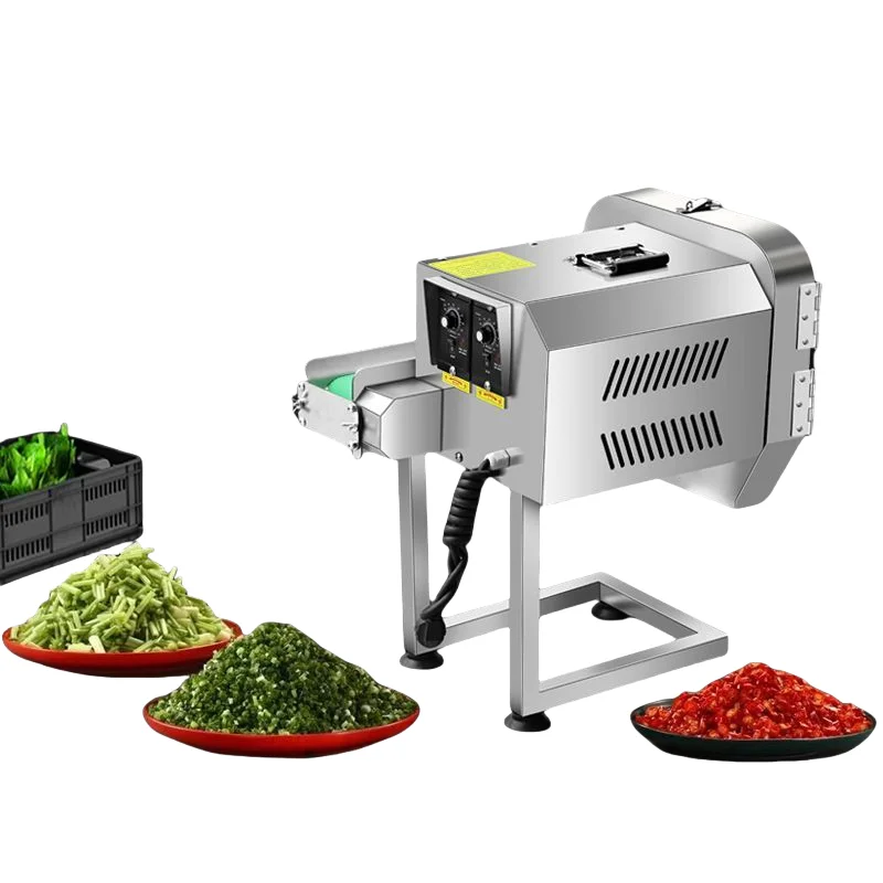 Onion And Leek Home Vegetable Green Onions Cabbage Cutter Fully Automatic Cafeteria Kindergarten Hotel Vegetable Cutter