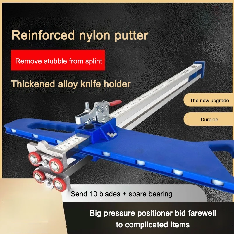 Cuchillo de empuje de artefacto de corte de tablero de yeso, el último tipo de rodillo plegable de acero inoxidable de alta precisión para carpintería