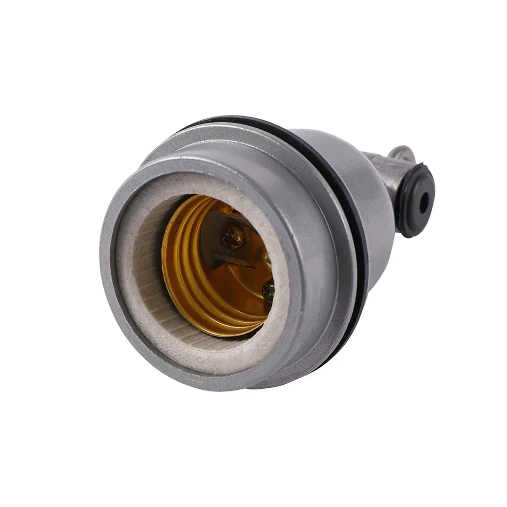 BORDEAG Portalámparas De Calefacción, Lámpara Para Tortuga, Portalámparas E27 Para Reptil Con Interruptor, Lámpara De Calor Para Reptil Con 2 Lámparas De Calor, Giratorio 360°, Regulable