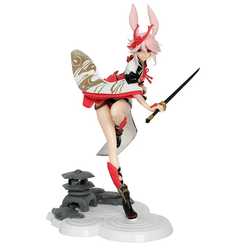 

24cm Honkai Impact Action Figures Sexy Girls Yae Sakura PVC Model Doll Ornaments Anime Figurine Room Decoration Kids Toys Gift