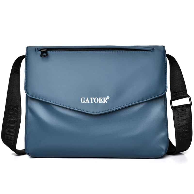 

Мужская повседневная сумка через плечо из холщовой ткани большой вместимости, деловая сумка-кроссбоди для мужчин