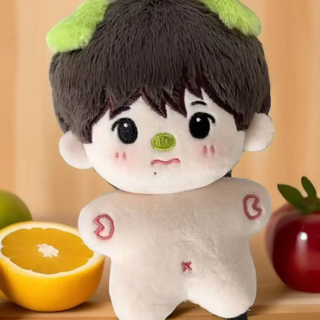Idol 10cm Jisung Kreskówkowa Pluszowa Lalka Brelok Uroczy Zawieszka do Plecaka Prezent dla Fanów Kolekcja
