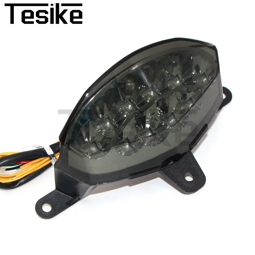 ل KTM Duke 125 2011-2017/200 2012-2017/250 2015-2017/390 2013-2017 دراجة نارية LED المتكاملة الذيل ضوء مصباح مكبح بدوره إشارة