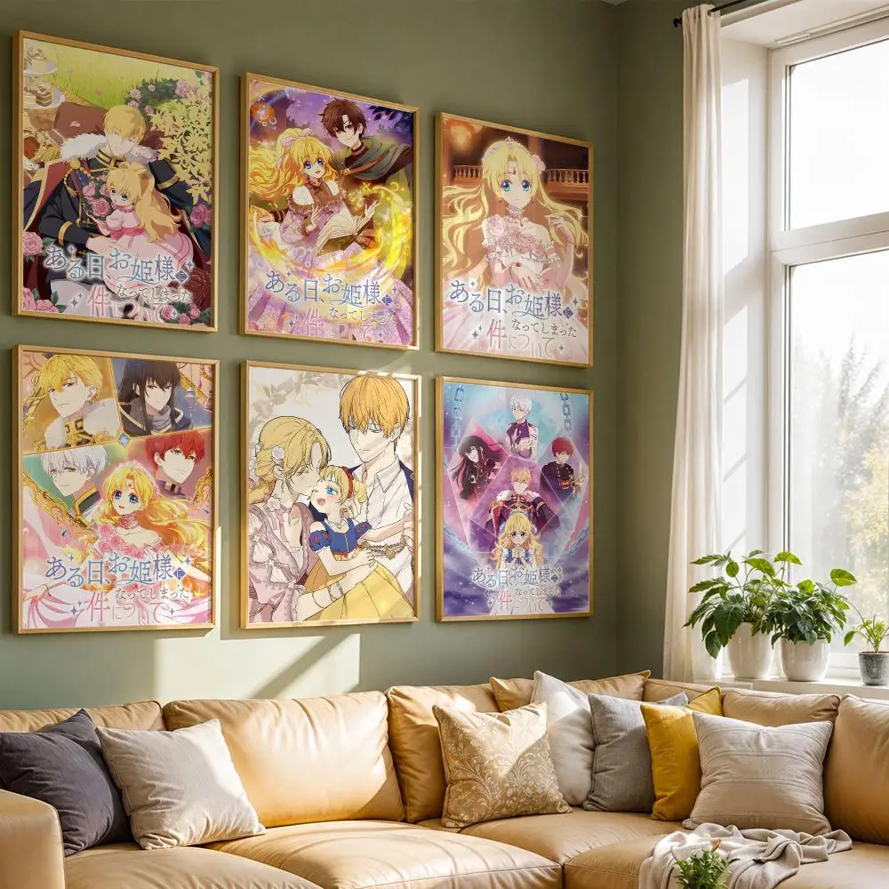 Who M-made me a princess Poster HD Quality Wall Art Retro Posters For Home Room Wall Decor Kawaii Room Decor