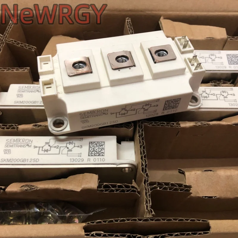 SKM200GB128D SKM200GB125D SKM200GB123D SKM200GB124D FREE SHIPPING NEW AND ORIGINAL MODULE