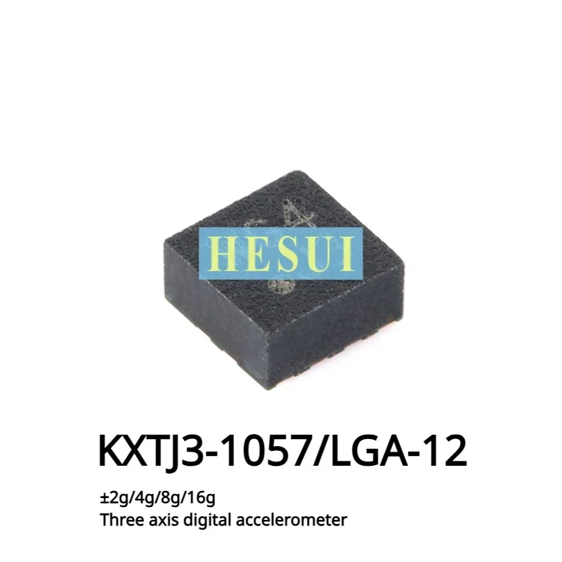 Original KXTJ3-1057 LGA-12 ±2g/4g/8g/16g three-axis digital accelerometer sensor