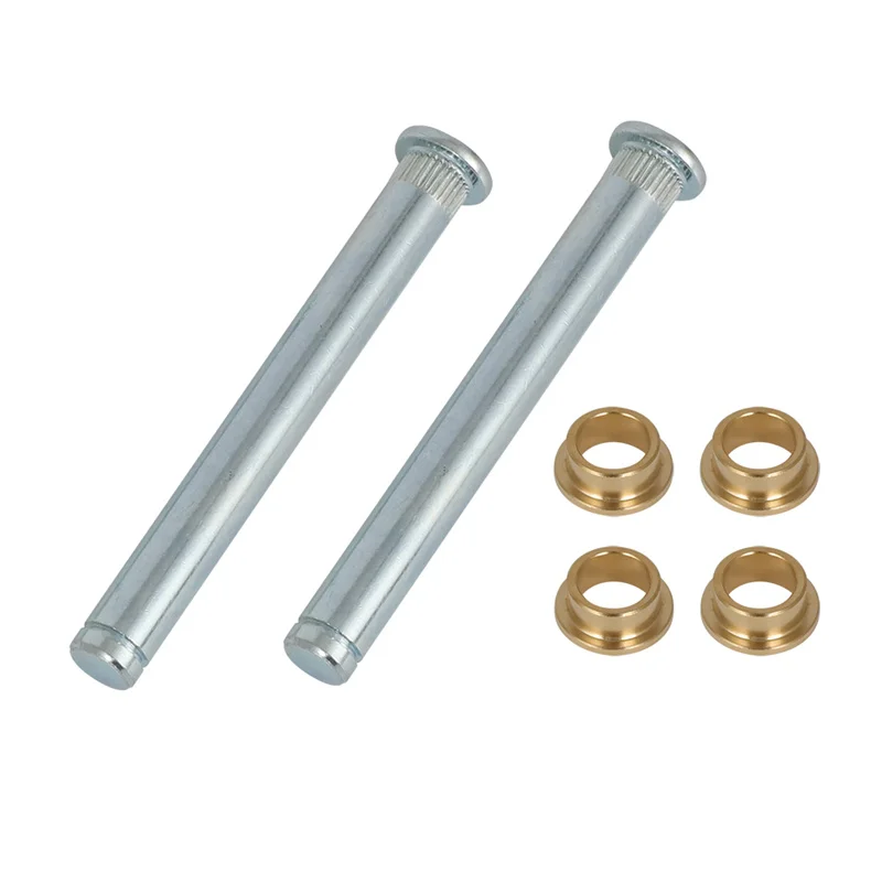 Stainless Front Door Hinge Pin & Bushing Repair Kit fit For 93-98 JEEP GRAND CHEROKEE Fits LH or RH Side door