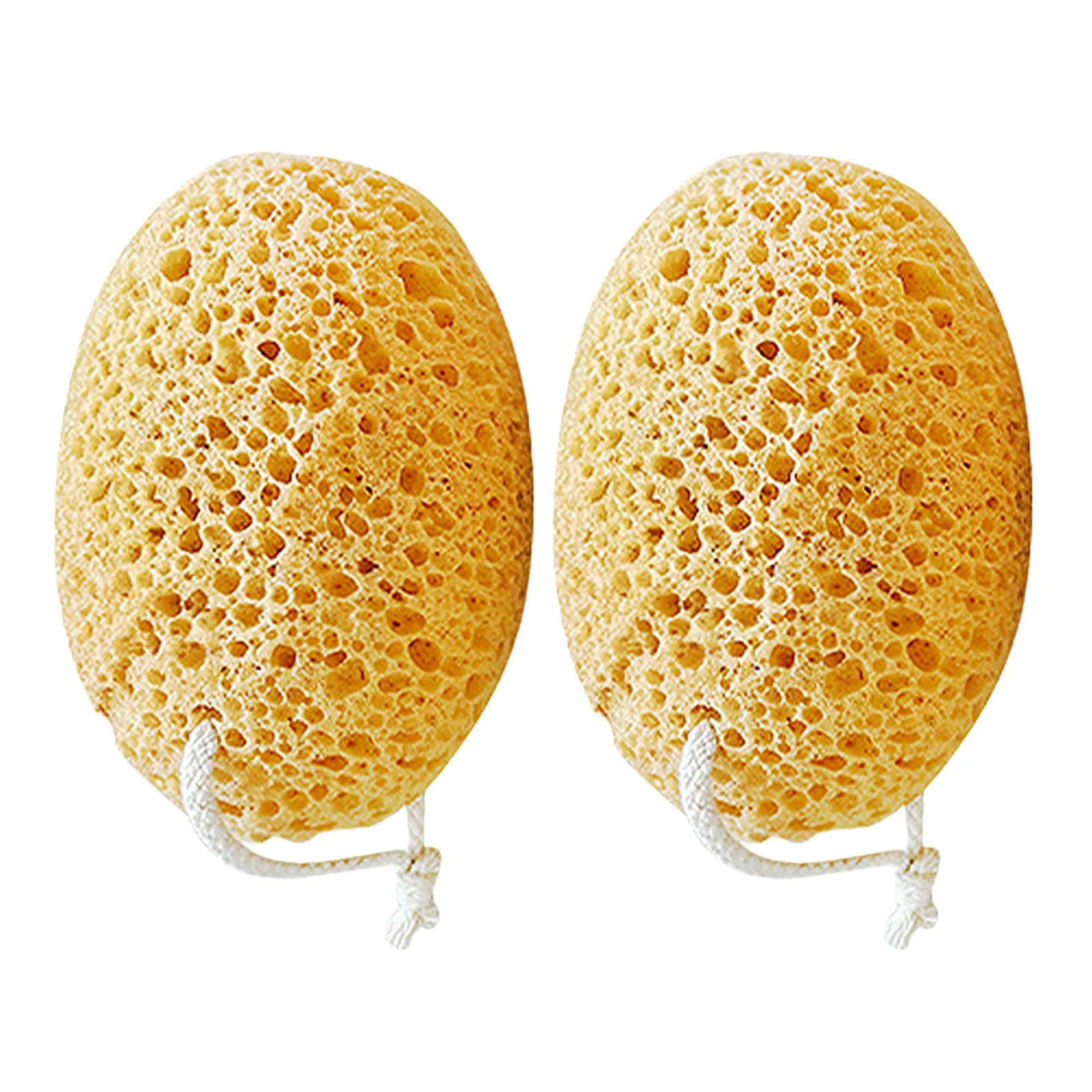 

2pcs Bath Sponge Soft Exfoliating Body Scrubber For Shower Bathing Tool Home Spa Care Sponge Bath Body Sponges For