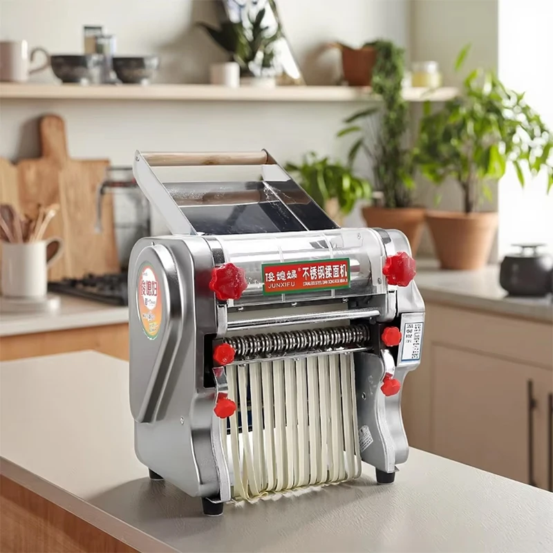 Household Pasta Machine Dumpling Wonton Skin Dough Mixer Rolling Machine Farfalle Pasta Maker Electric Noodles Maker