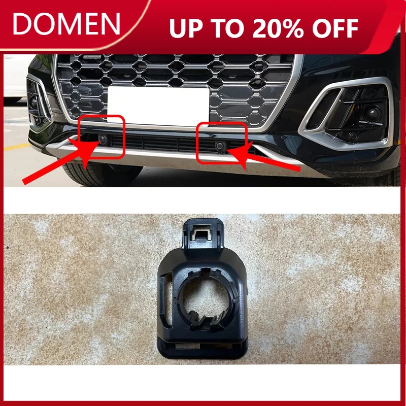 

Car Front Bumper Grille Radar Bracket Parking Sensor Grid Radar Mount For Audi Q5 2021 2022 2023 2024