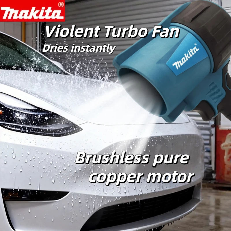 

Makita 18V Violent Blower 30000RPM Fan Electric Air Duster wind speed Turbo(no battery)