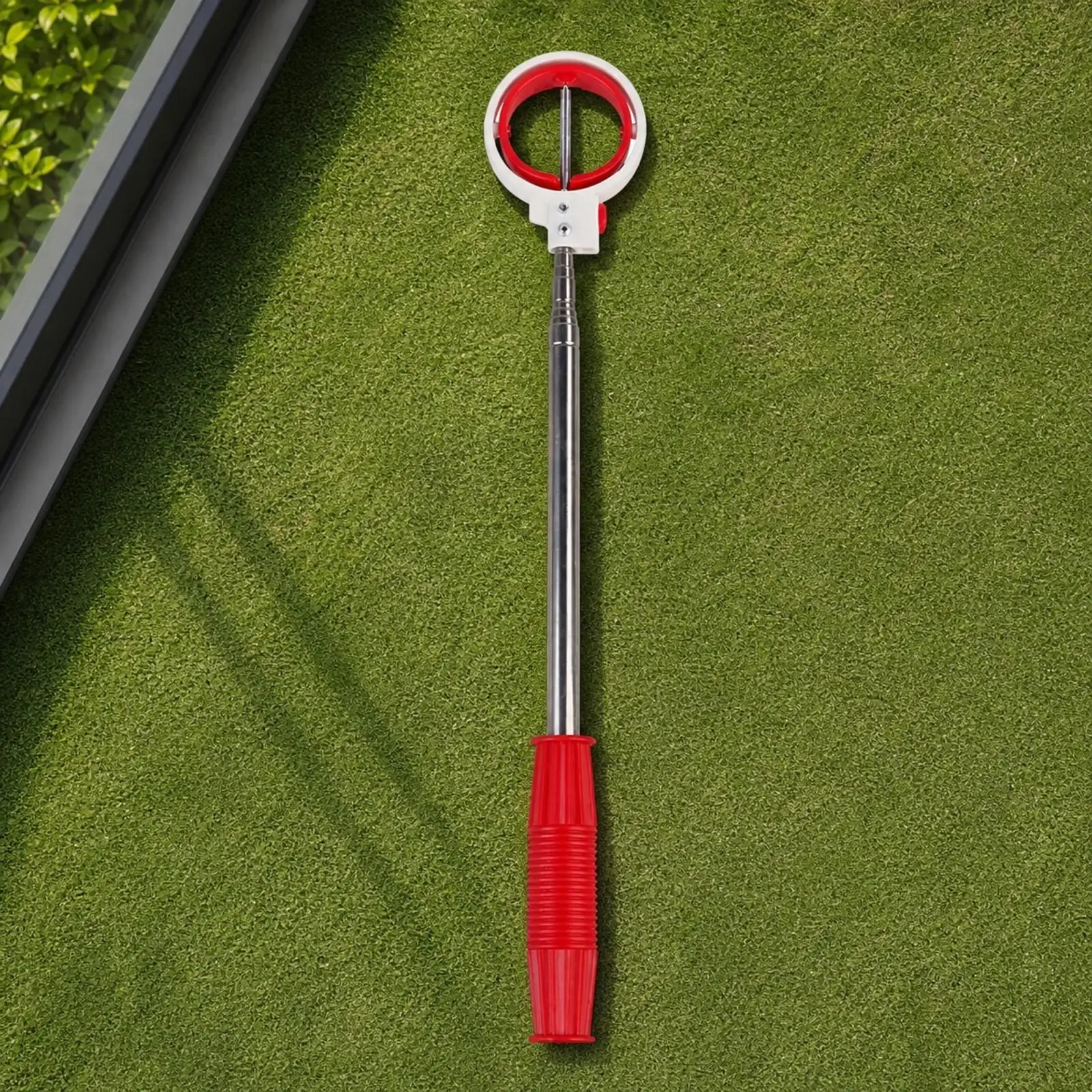 Extendable Golf Ball Retriever with ABS Handle and Steel Head for Reaching Balls in Bushes and Ponds