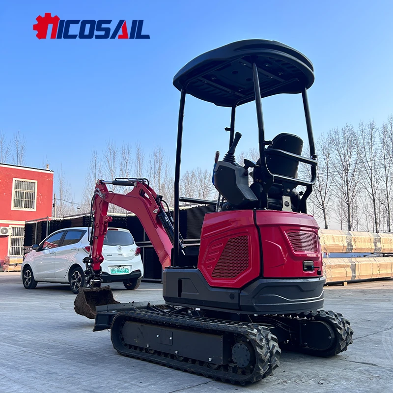 

1,8-тонный мини-экскаватор CE EPA, новый гусеничный экскаватор, высококачественный гидравлический дизельный небольшой экскаватор