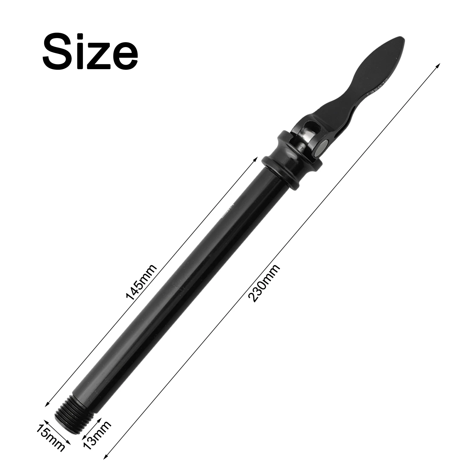 

Quick Release Bike Front Fork 1.5mm Diameter Aluminum Alloy Bicycle Front Thru-axle Front Fork Thru Axle For 100mm