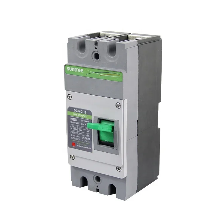 SUNTREE DC MCCB SM8-250HPV 2P 1000V 3P 1500V 80A to 250A Mould Case Circuit Breaker