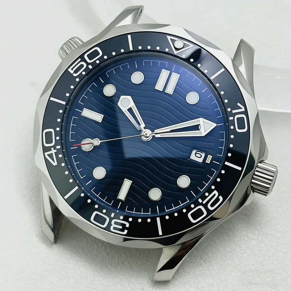 42mm Men's Watch Miyota 8215 Mechanical Movement Ceramic Bezel Waterproof No Strap Men's Watch Suitable for 20MM Wide Strap