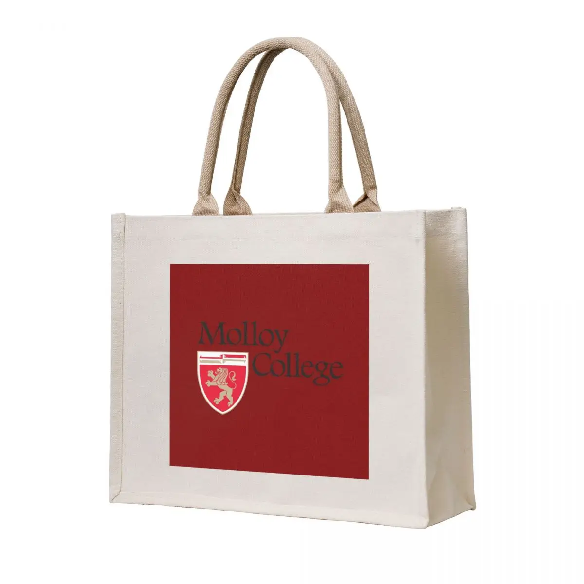 

Molloy College Tote Bag Women's handbag Customizable tote bag large tote bag custom fabric
