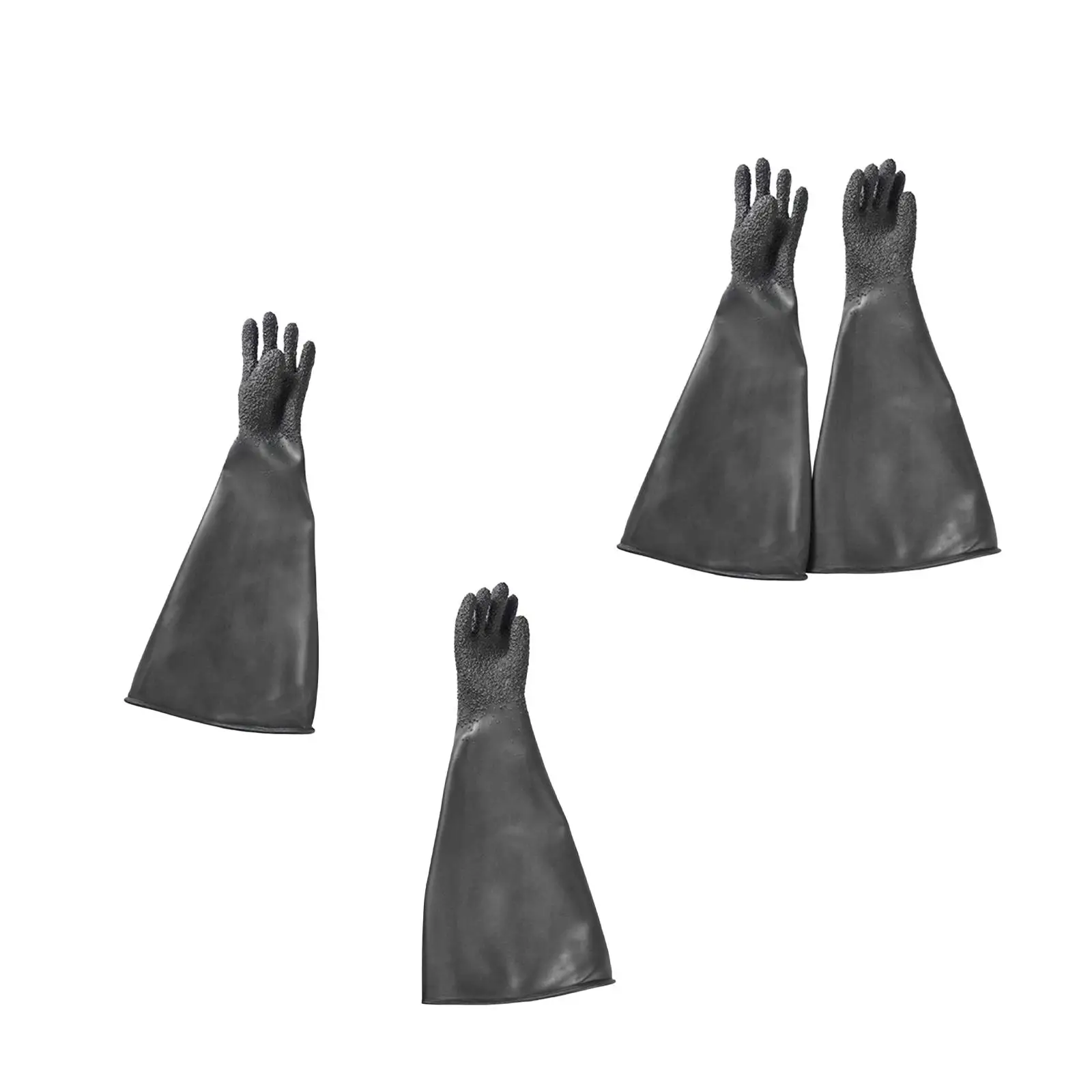 Heavy Duty Sandblasting Gloves for Gardening Construction Workshop Equipment