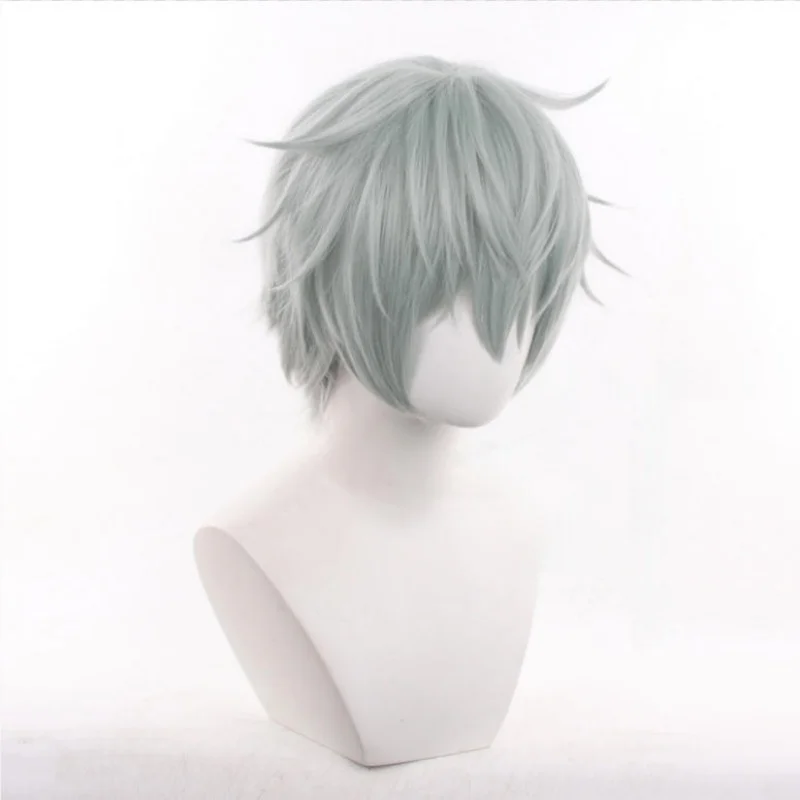 애니메이션 에일리언 스테이지 틸 코스프레 소품 새 가발 연두색 머리 여성 남성 무대 공연 콘믹콘 크리스마스 할로윈 맞춤형 가발