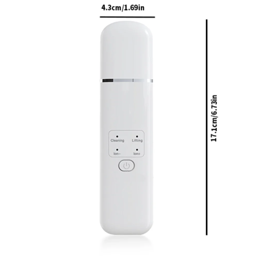 超音波ディープフェイスクリーニングマシンスキンスクラバー汚れを除去黒ずみを軽減シミやしわを軽減顔の美白リフティング